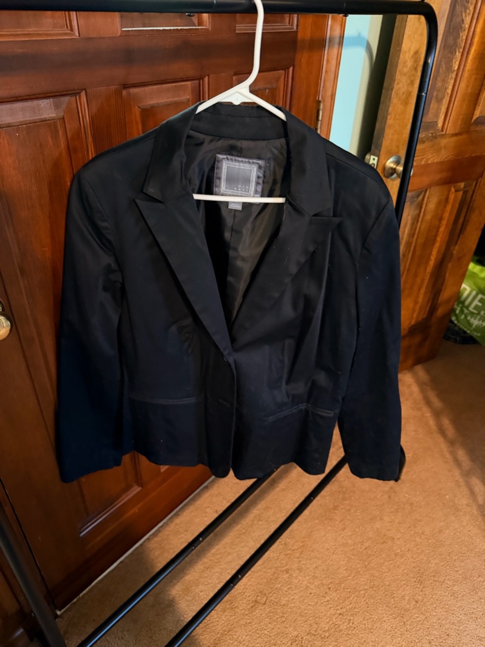 Old Navy Black Women's Tailored Blazer Jacket